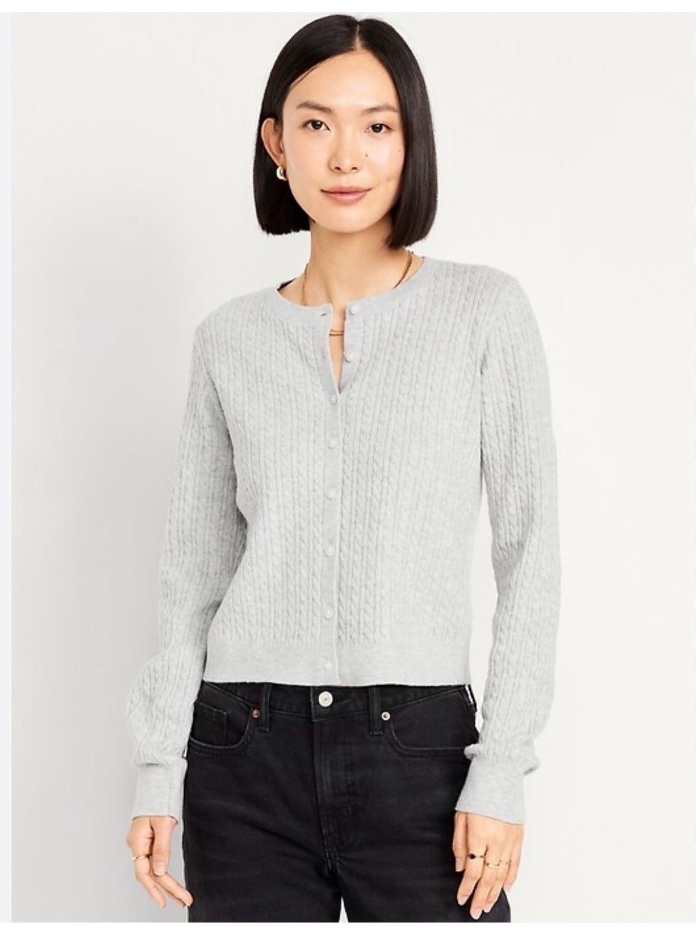 Old Navy SoSoft Cable Cardigan